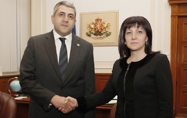 La Présidente de l'Assemblée nationale de la République de Bulgarie, Tsveta Karayancheva, a rencontré le Secrétaire général de l'Organisation mondiale du tourisme (OMT), Zurab Pololikashvili