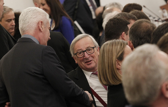 President of the European Commission Jean-Claude Juncker and members of the European Commission had talks with members of the Presidential Council of the National Assembly and chairs of the parliamentary groups and committees
